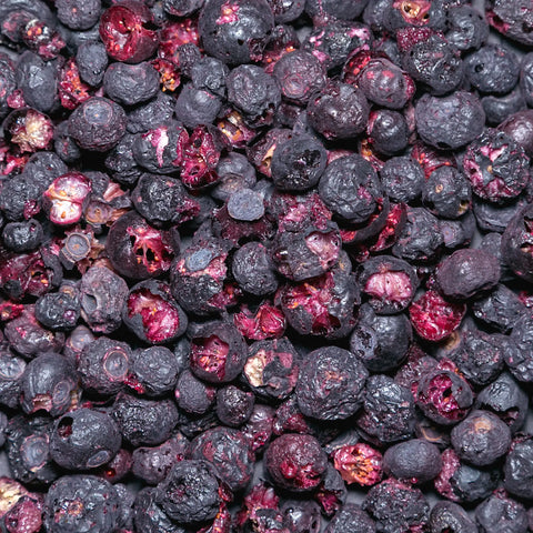 Mirtilli liofilizzati