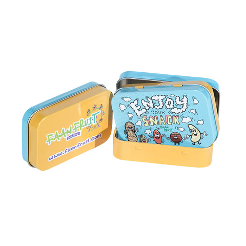 Scatolina in metallo porta snack