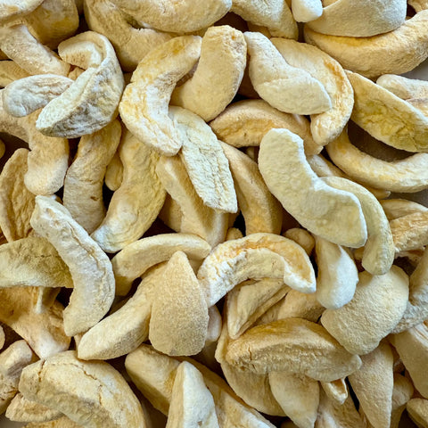 Pesche liofilizzate a spicchi