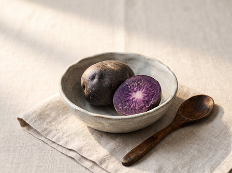 Patata viola: proprietà, benefici e valori nutrizionali