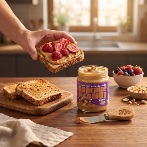 Crema di Arachidi Crunchy 100%
