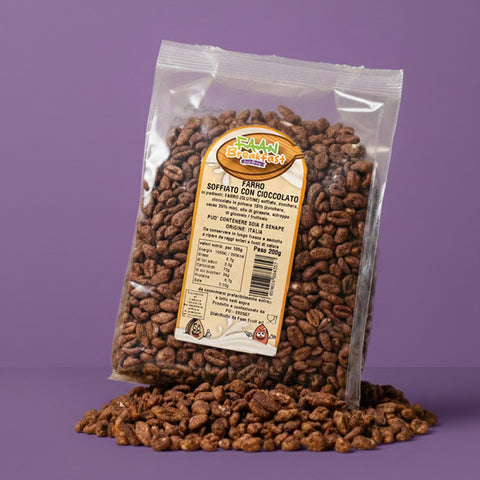Farro soffiato al cioccolato