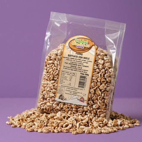 Farro soffiato al miele