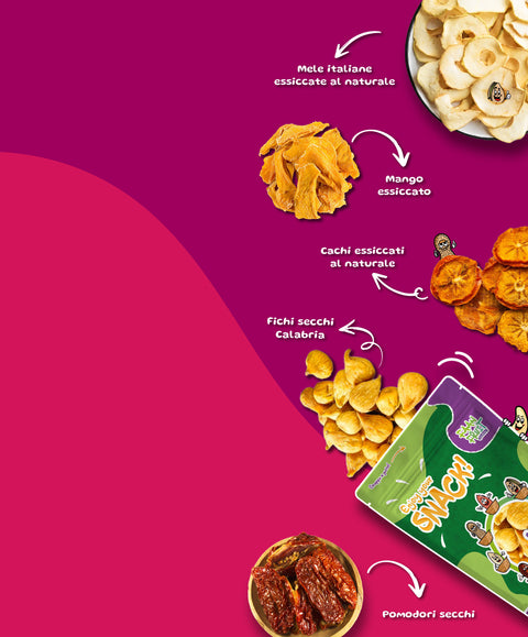 Frutta essiccata al naturale