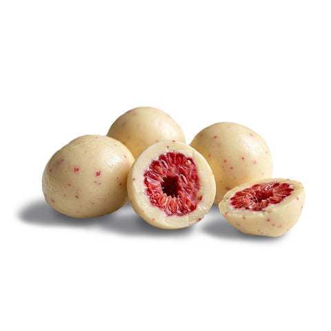 Lamponi Liofilizzati al Cioccolato Bianco&Yogurt