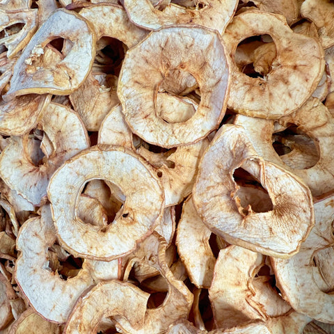 Mele italiane essiccate al naturale