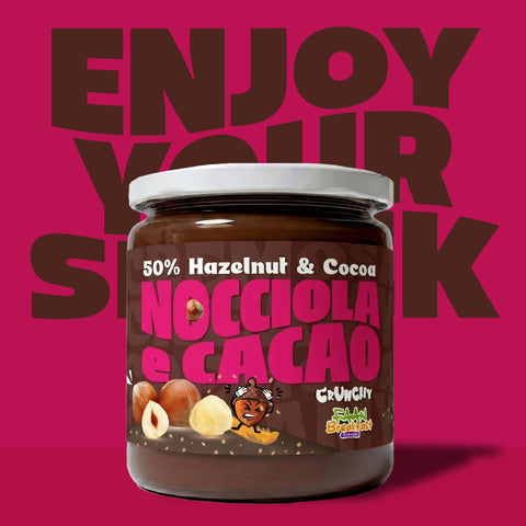 Crema Crunchy 50% Nocciola e Cacao