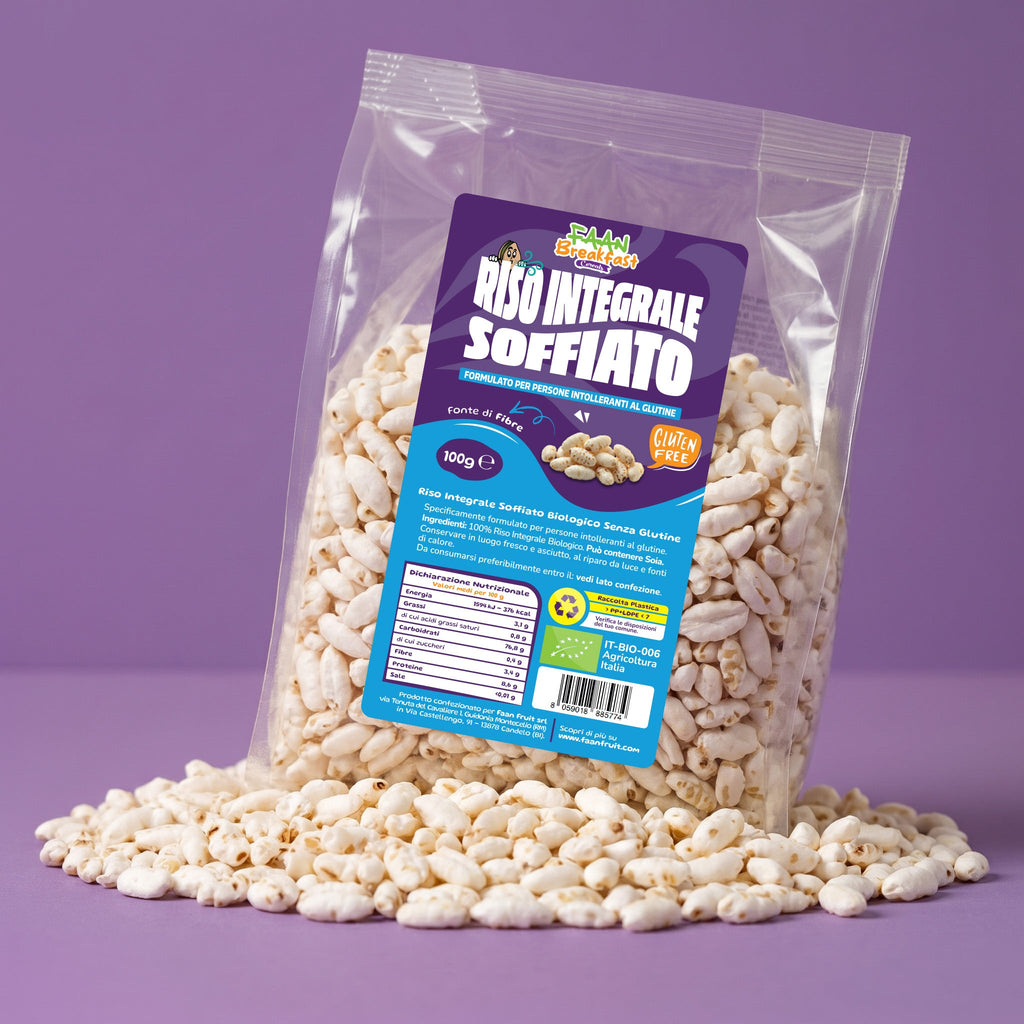 Riso Integrale Soffiato - Confezione Doypack