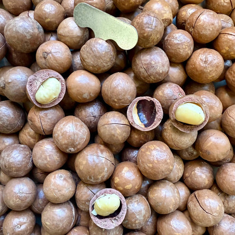 Noci macadamia in guscio